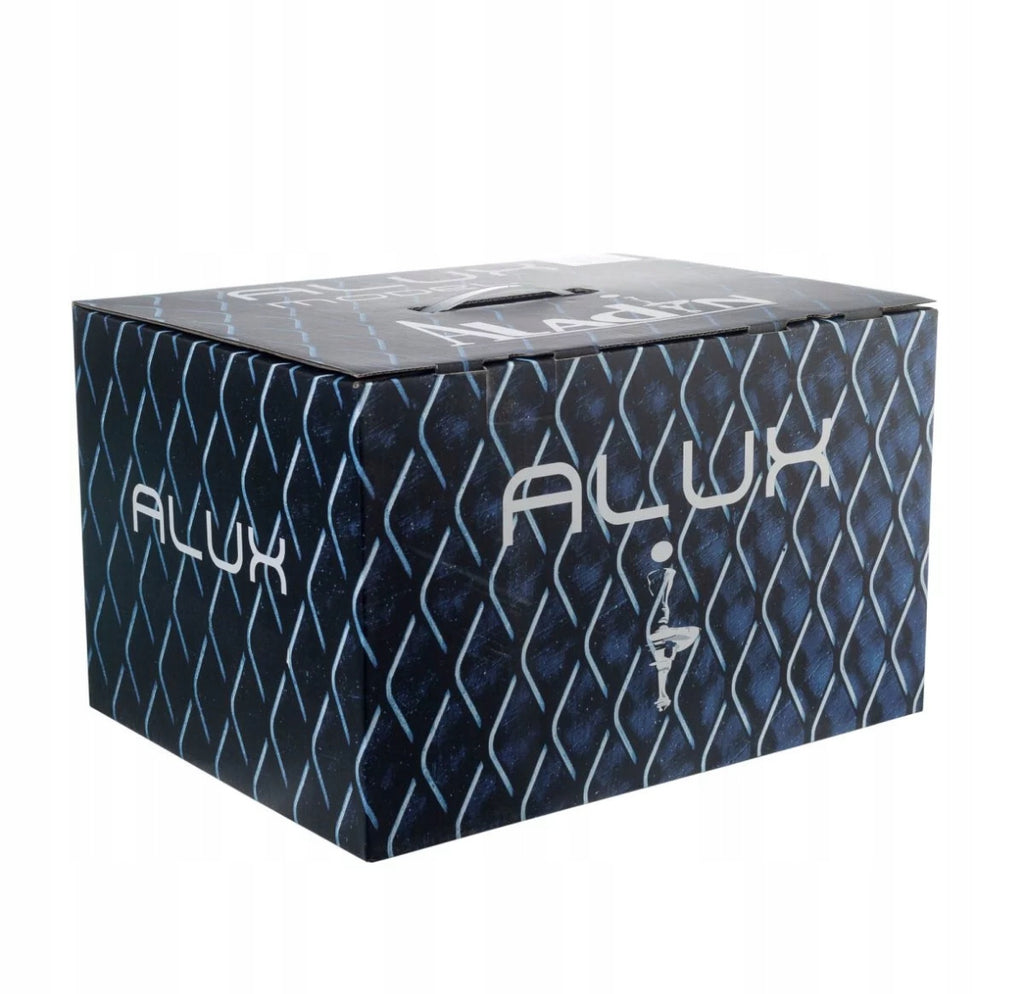 Aladin Alux M5 Hookah 55cm – Premium Shisha Set with Case (Silver)