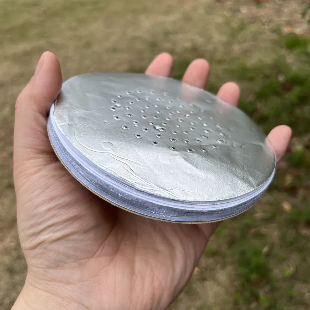 Pre-Cut Hookah Aluminum Foil – 50pcs Easy Use Shisha Sheets