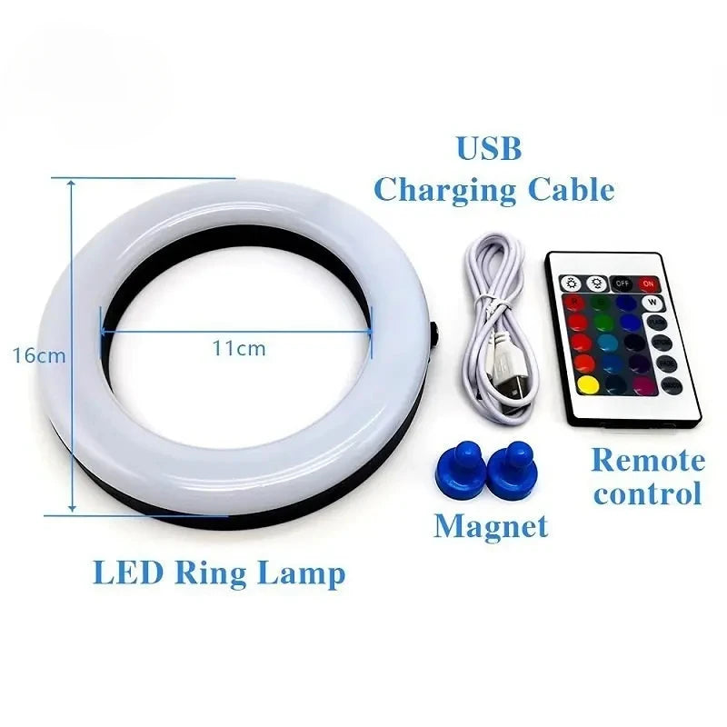 LED Hookah Ring Light – Remote Control Shisha Base Light