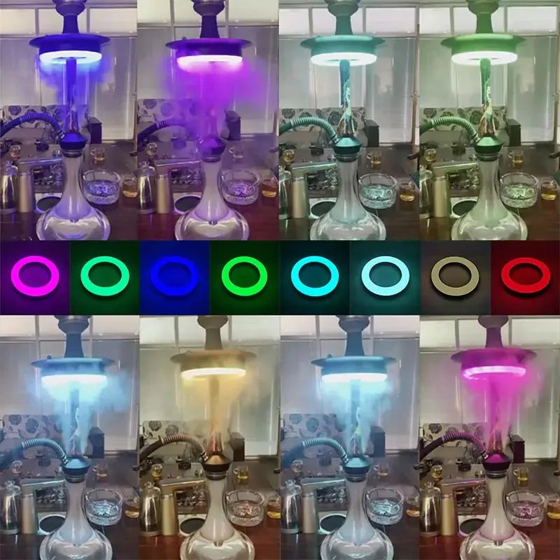 LED Hookah Ring Light – Remote Control Shisha Base Light