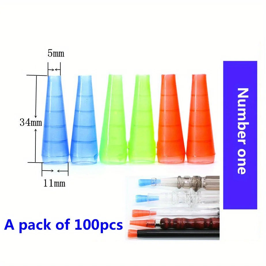 Disposable Hookah Mouth Tips – 50/100pcs Hygienic Set