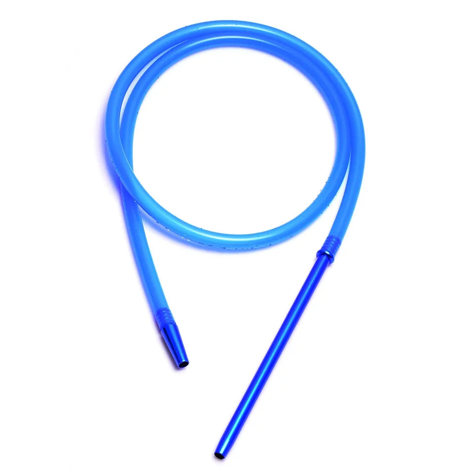 Premium Silicone Hookah Hose with Aluminum Handle 1.7M