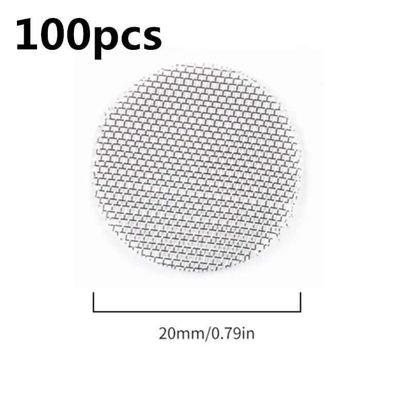 Hookah Screen Filters 100pcs – Prevent Mess & Improve Flavor