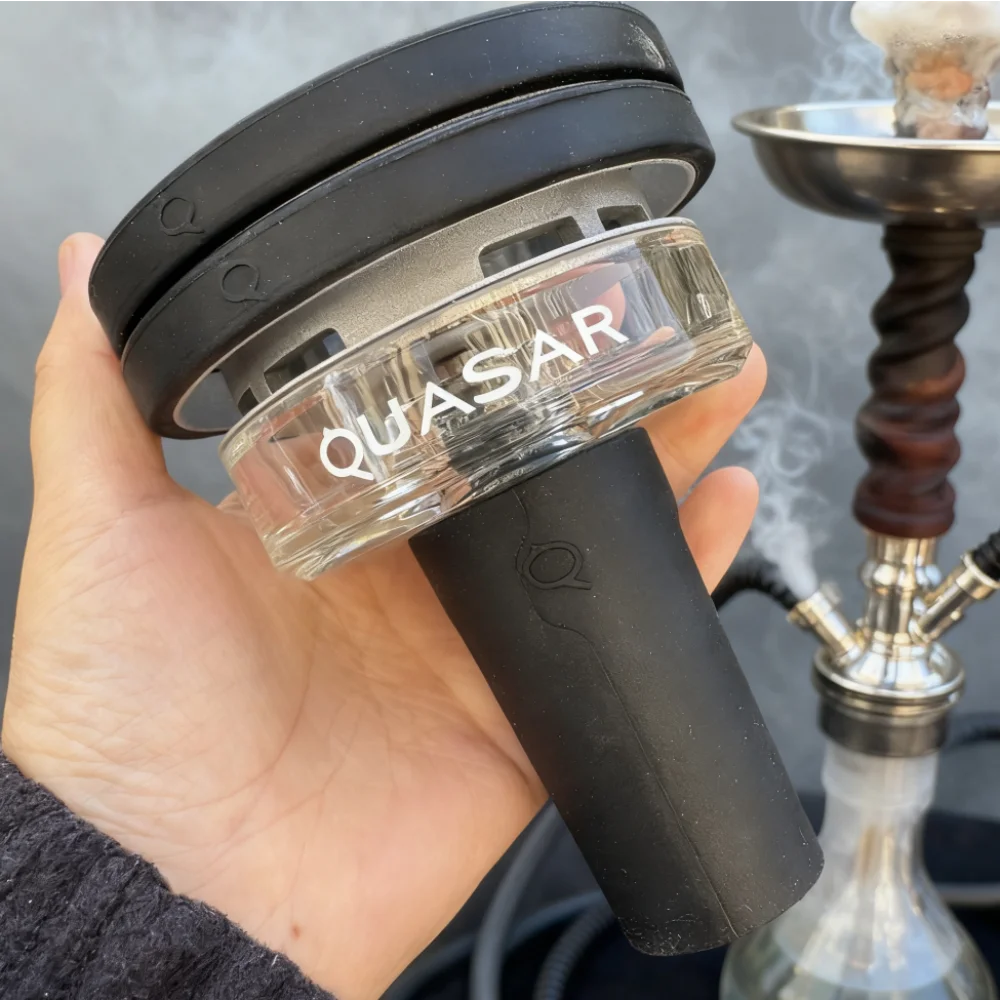 Glass Hookah Bowl Set – Premium Shisha Head with Heat Control