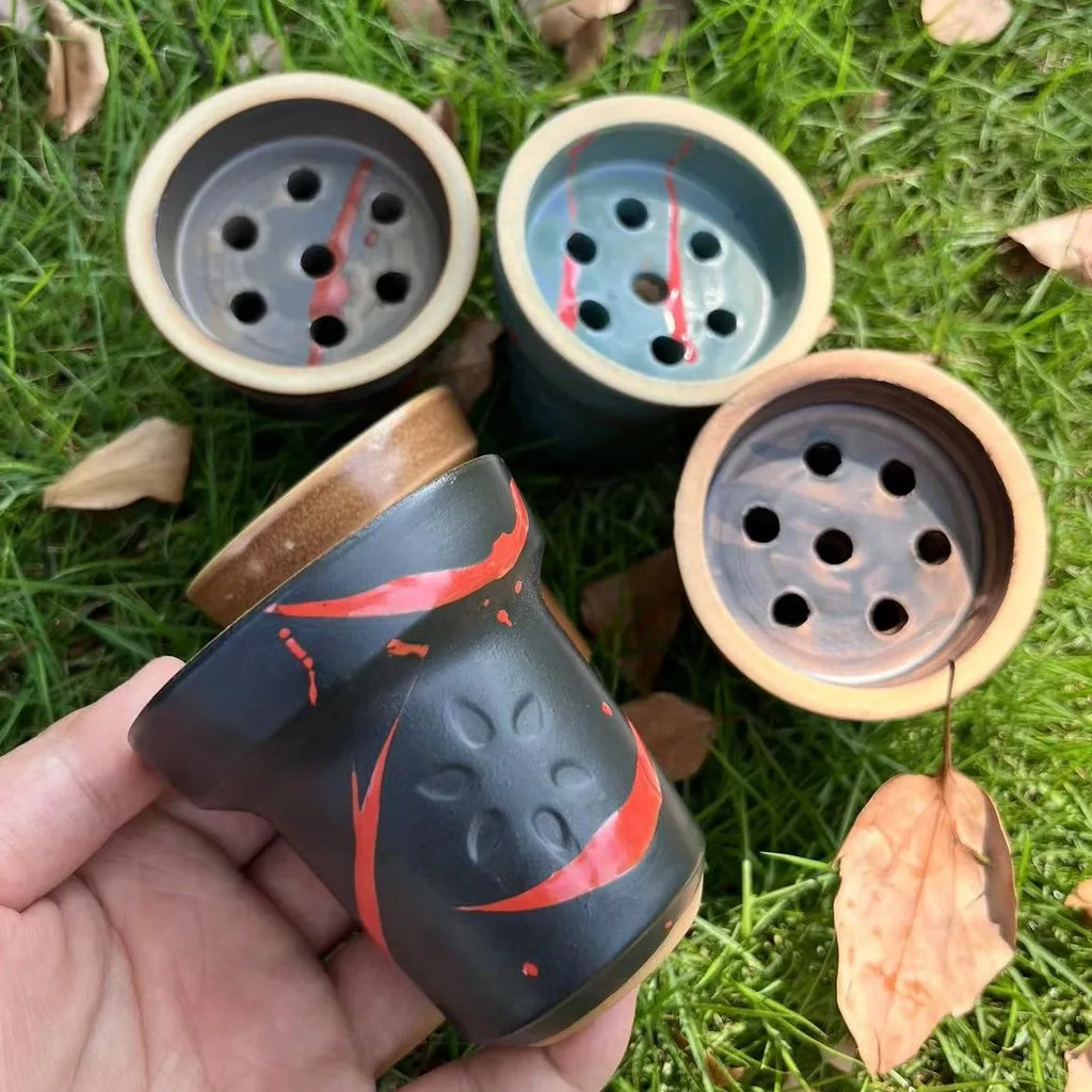 Premium Ceramic Bowl – 7 Hole Design | Heat Control Pro