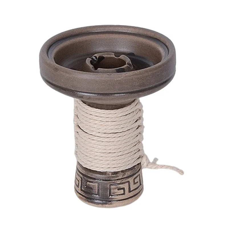Premium Hookah Mummy Bowl – Heat Retention Clay Shisha Bowl
