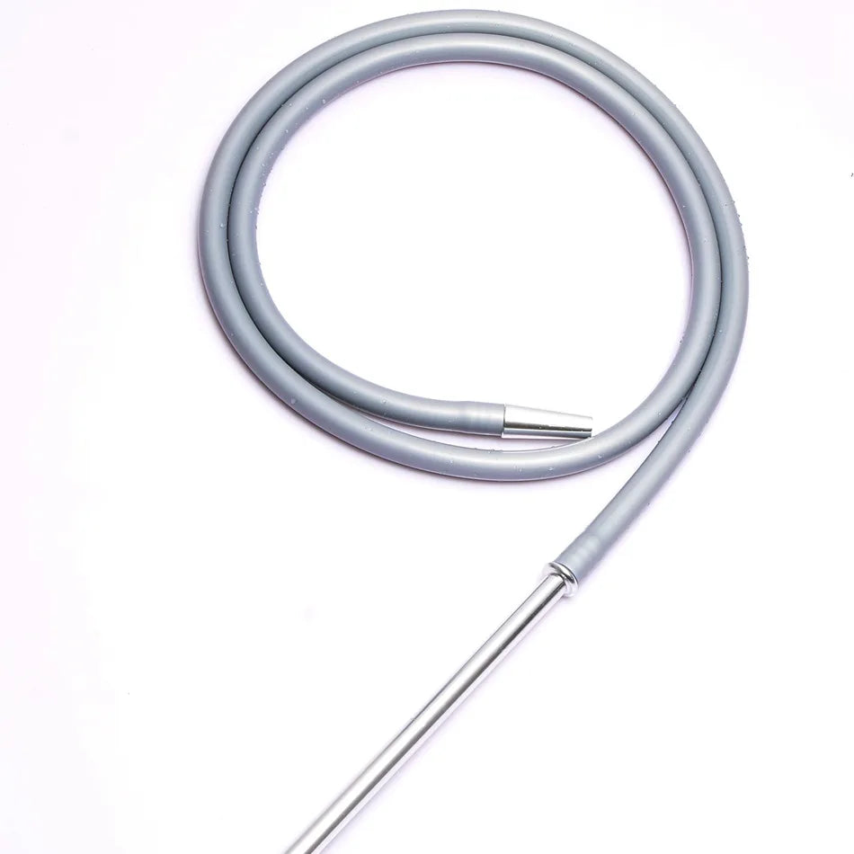 Premium Silicone Hookah Hose with Aluminum Handle 1.7M