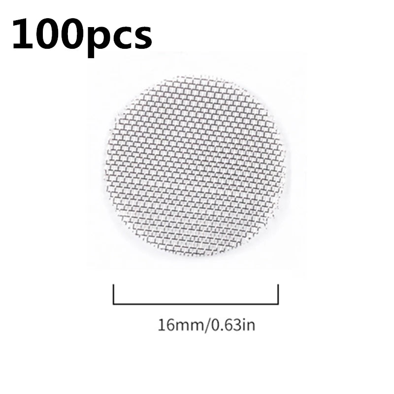 Hookah Screen Filters 100pcs – Prevent Mess & Improve Flavor