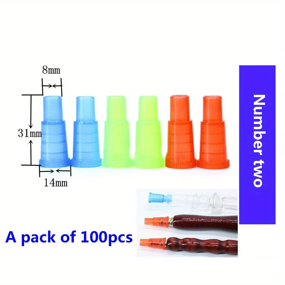 Disposable Hookah Mouth Tips – 50/100pcs Hygienic Set
