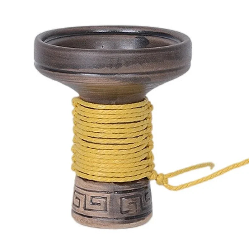 Premium Hookah Mummy Bowl – Heat Retention Clay Shisha Bowl