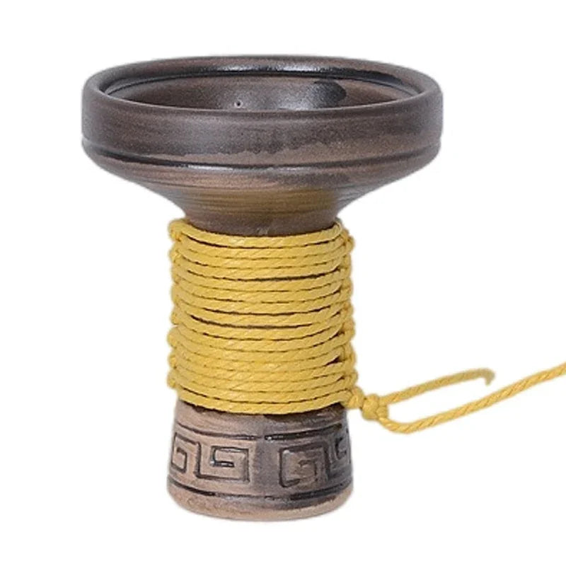 Premium Hookah Mummy Bowl – Heat Retention Clay Shisha Bowl