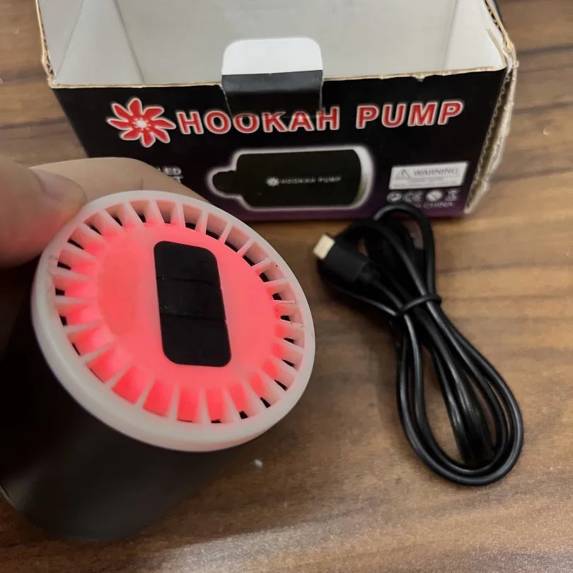 Electric Hookah Starter – USB Air Pump with LED