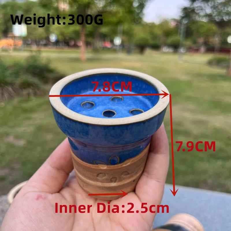 Premium Ceramic Bowl – 7 Hole Design | Heat Control Pro
