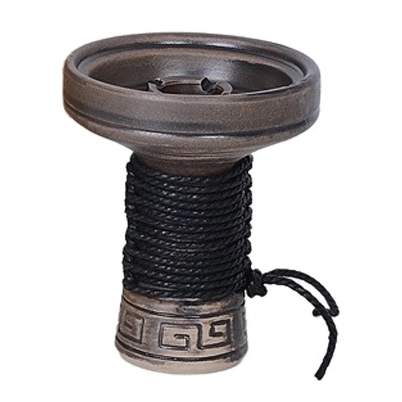 Premium Hookah Mummy Bowl – Heat Retention Clay Shisha Bowl